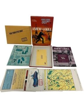 James Bond 007 A View To A Kill Role Playing‎ Game (Victory Games, 1985)